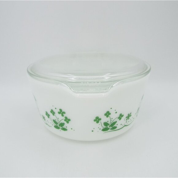 Vintage 1961 Pyrex 474-B Bride's Casserole Dish with Lid 1-1/2 Qt. Made in USA - Picture 5 of 10